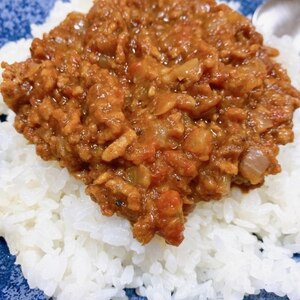 カレーフレークで作るキーマカレー♪